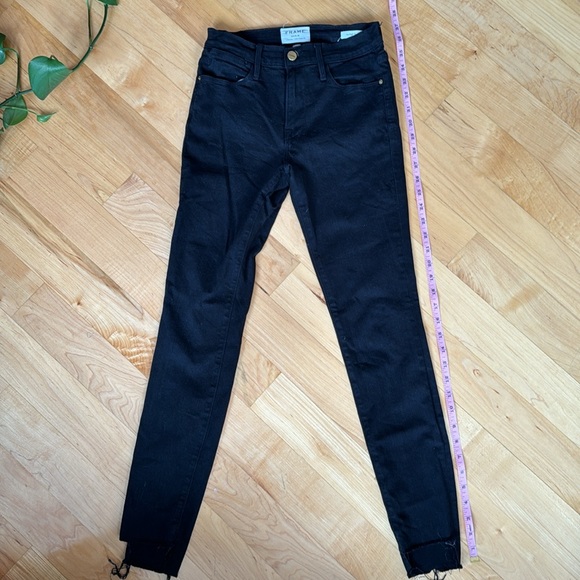 FRAME | Denim | Black | Size 25 - Picture 3 of 7